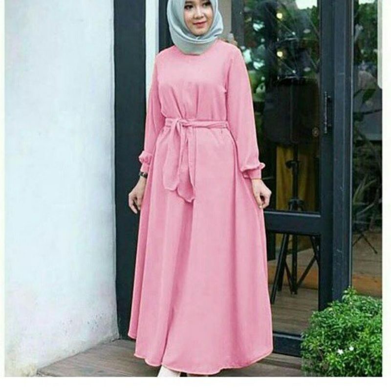 Dahlia dress pakaian wanita fashion muslim remaja