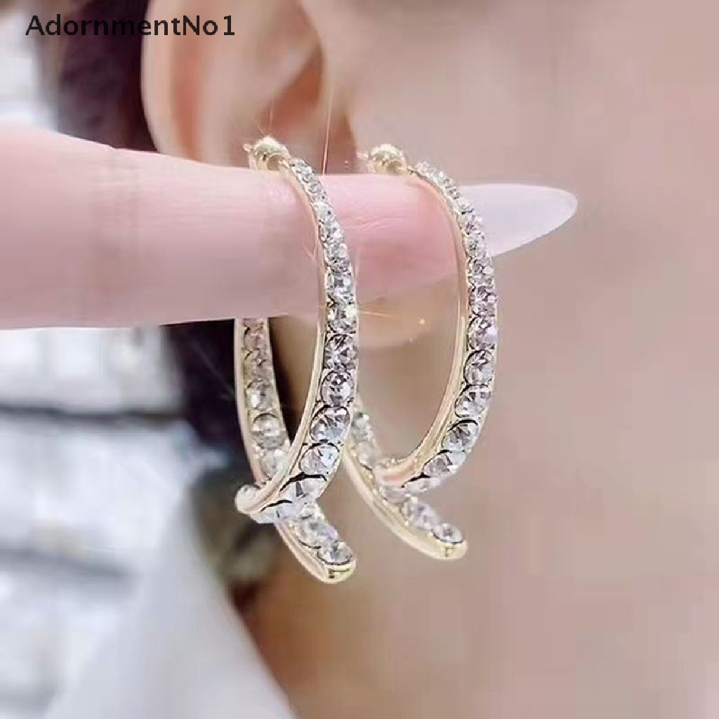 (AdornmentNo1) Anting Gantung Panjang Tusuk Motif Salib + Geometri Aksen Hollow Untuk Perhiasan Wanita