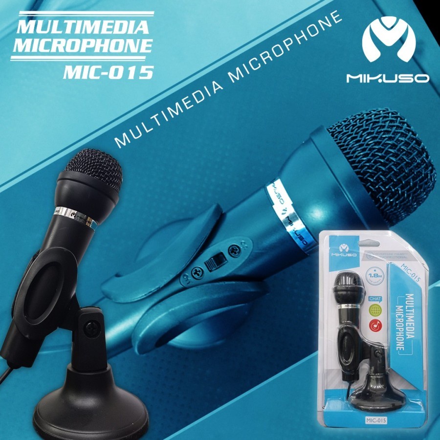 MICROPHONE MIKUSO MULTIMEDIA MIC-015 1.8M