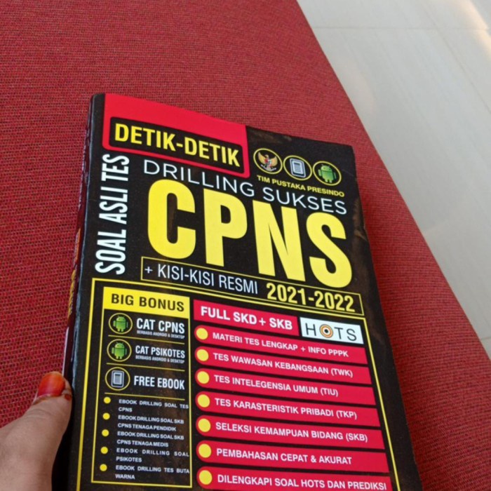 

TURUN HARGA [Best Seller]Buku Panduan Lulus CPNS 2021 Terlaris No. 2 KPL342