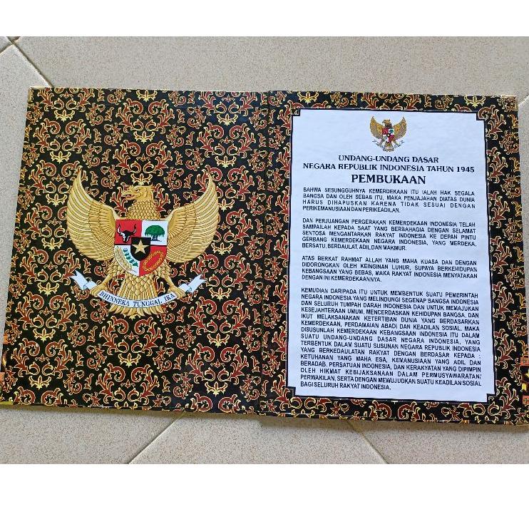 

[KODE FC8EE] Map Upacara - Naskah Upacara ( Map upacara batik ) 1 set isi 5 lengkap