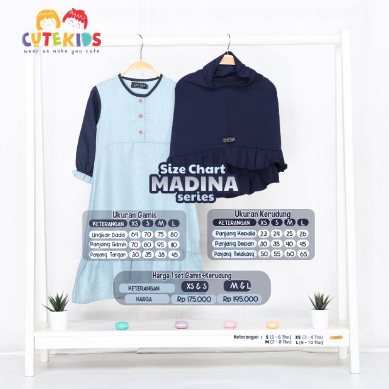 GAMIS MADINA BY CUTEKIDS