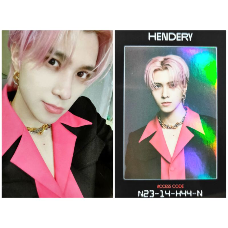 NCT 2020 Resonance Pt.2 Hendery Set Arrival Version NCT2020 127 Dream U WayV Photocard Photo Card PC