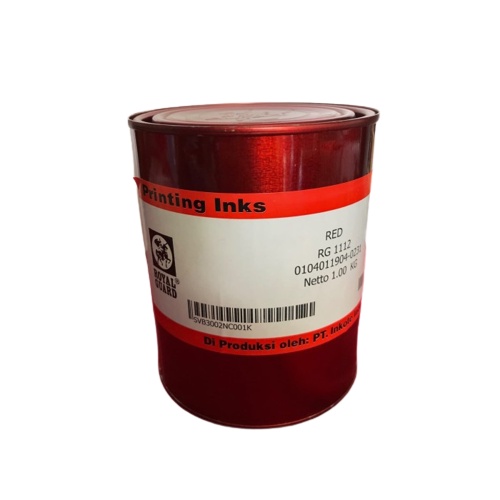

cat tinta sablon royal guard RG 1112 merah 1 kg