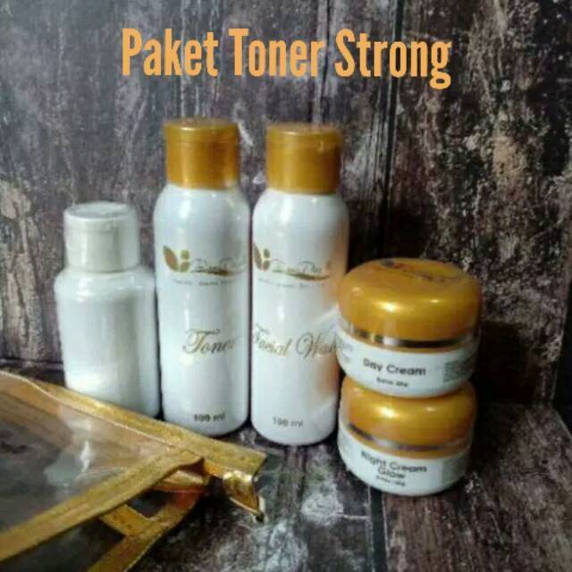 Cream RD PAKET TONER+T60 Rinna Diazella Glow