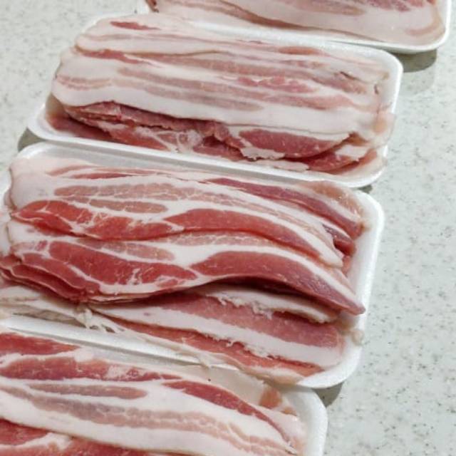 

Sliced Pork Belly Frozen @500gr