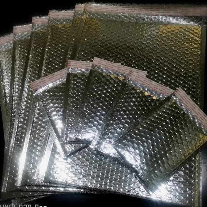 

Amplop bubble wrap lapis aluminium foil 23 x 33 cm SALE