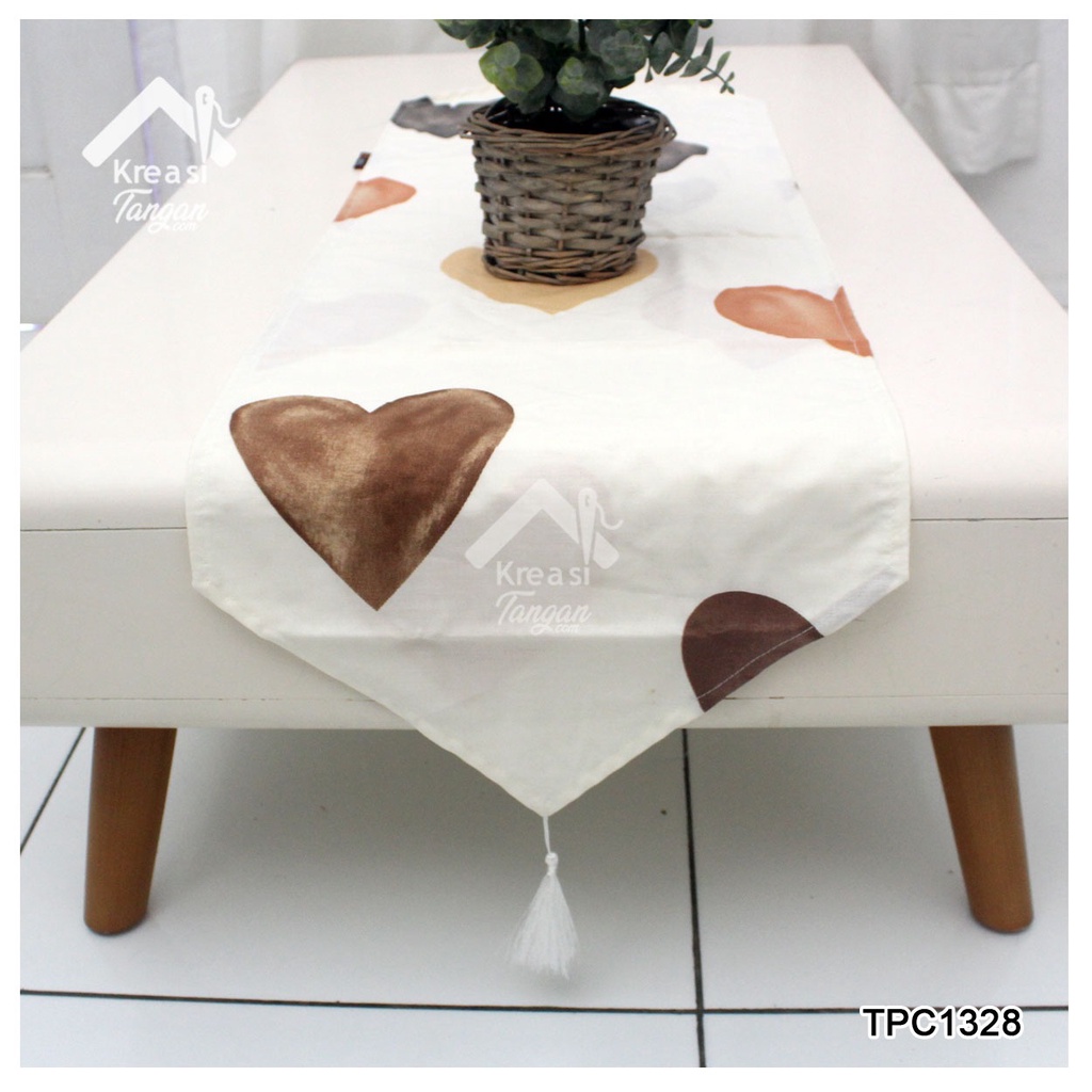 Taplak Meja / Table Runner Ukuran 105x30 - 150x35 TPC1328