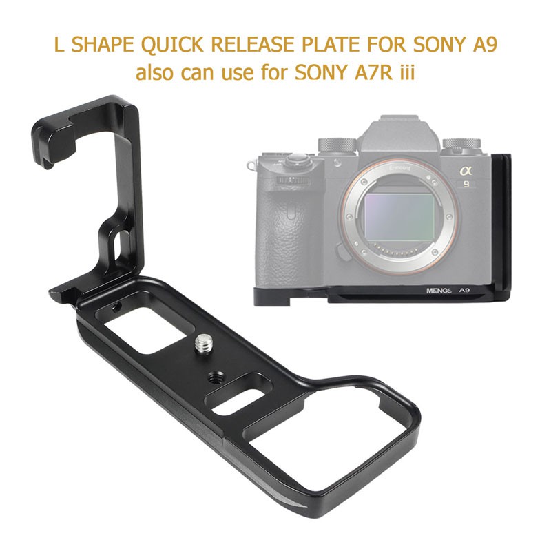 L PLATE FOR SONY A9 Or A7R Iii or A7iii L BRACKET L SHAPE QUICK RELEASE PLATE