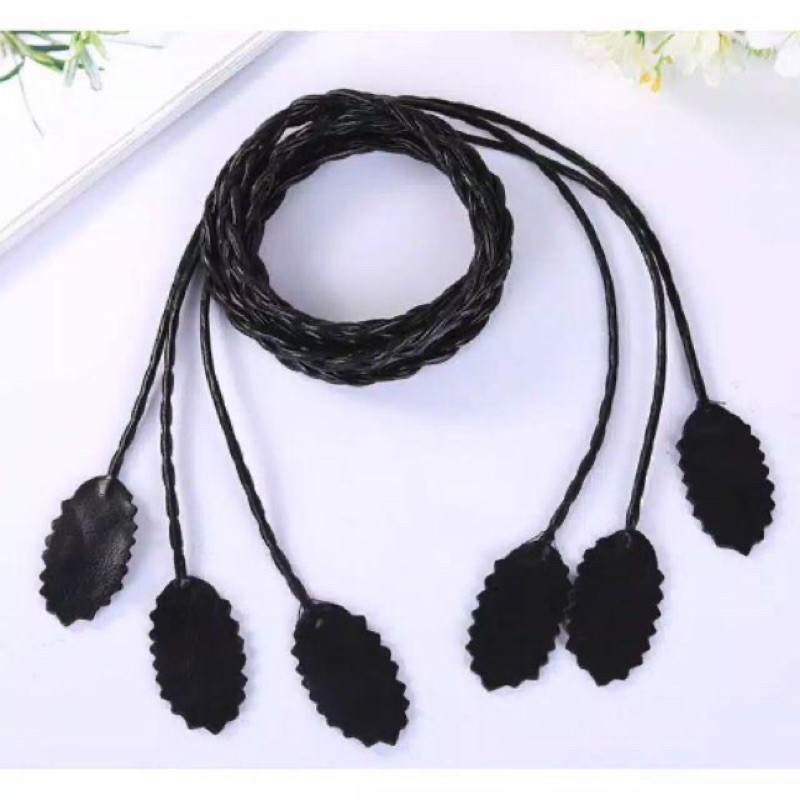 PGMT - BELT KEPANG DAUN DAILYLOOK SABUK PINGGANG ASESORIS ACCESORIS KEPANG GROSIR