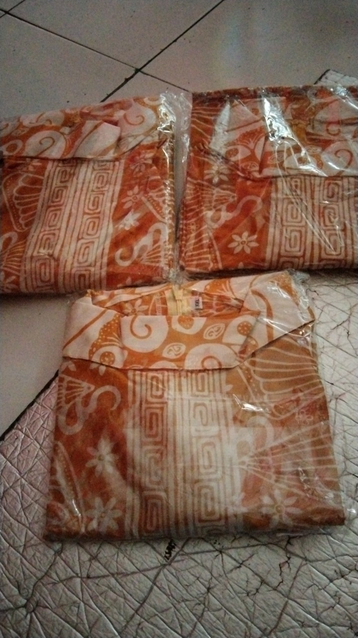 Tunik Batik Gipsi Garutan| Dress Batik Wanita Model Flui