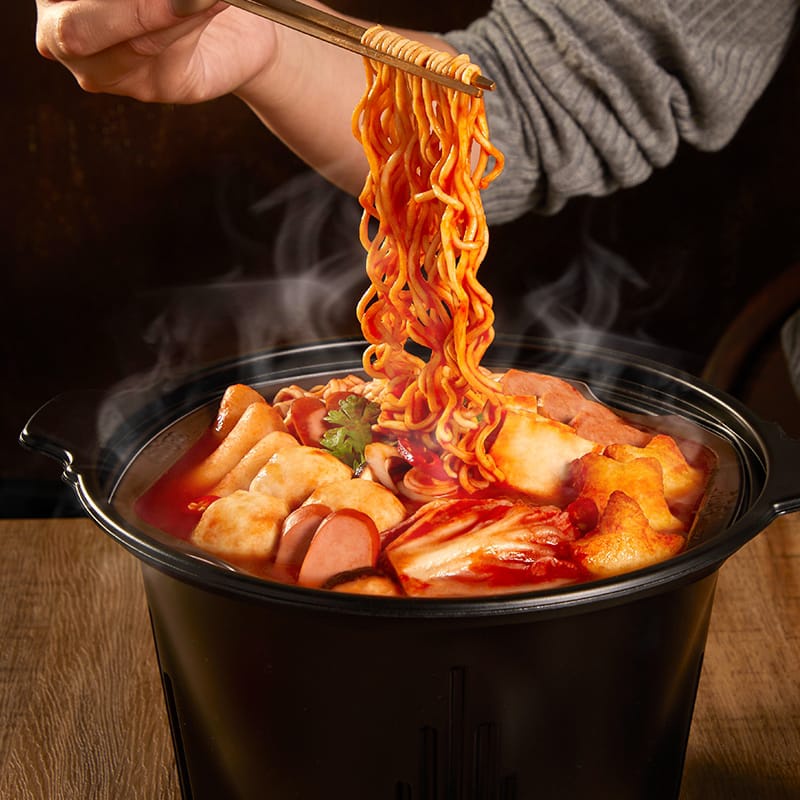 (3 VARIAN) Bibigo Korean Topoki Kimchi Instant Hotpot 610-665g 必品阁韩式自热火锅