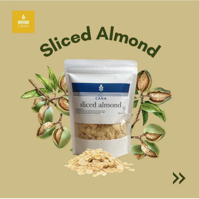 

Sliced Almonds 600 Gram Slice Almond Iris Tipis