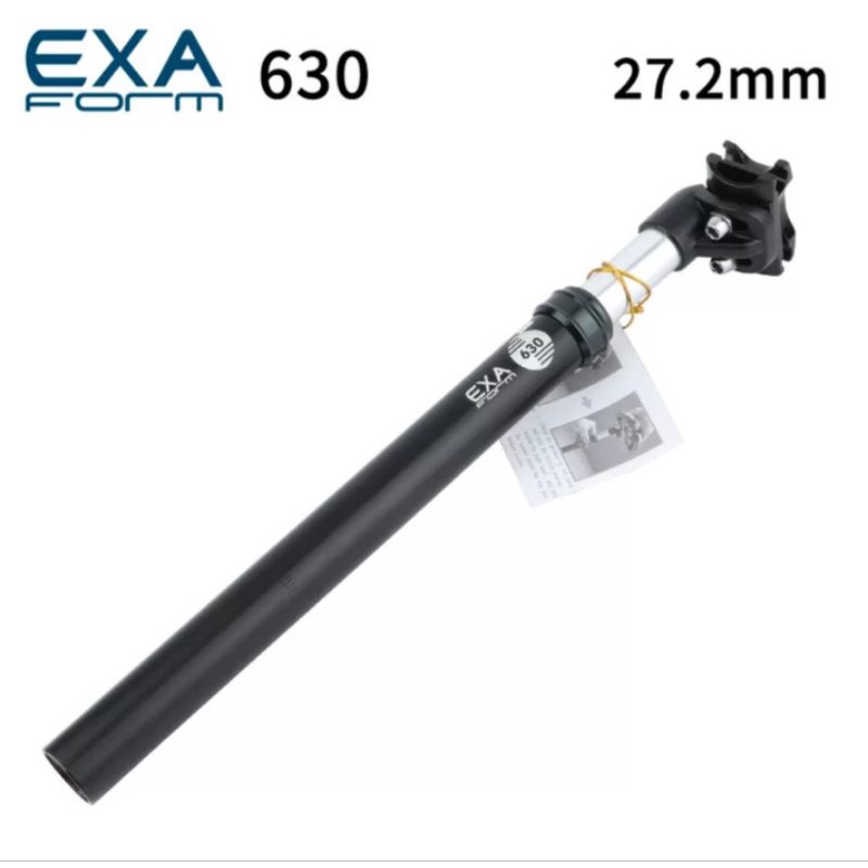 KS EXA Form Seatpost 27.2 mm Suspension Shock Absorber Seatpost Sepeda 27.2mm