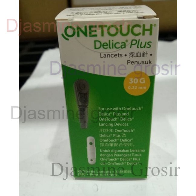 Jarum OneTouch Delica Plus isi 25 / Lancet Delica Onetouch / Delica One Touch