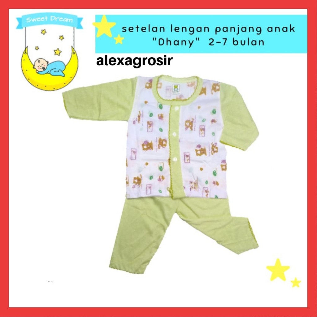 BAJU SETELAN ANAK DHANY PANJANG -ALEXAGROSIR