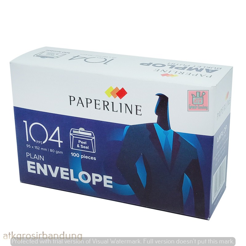 

Amplop / Envelope Kecil Paperline Ukuran 104 PPS 1 Pak 100