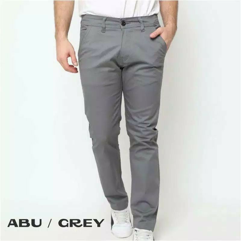 [TERLARIS] CELANA PANJANG PRIA UKURAN 27-38 PREMIUM QUALITY CHINOS SLIMFIT COWOK SKINNY POLOS COWOK Gentleman Boy