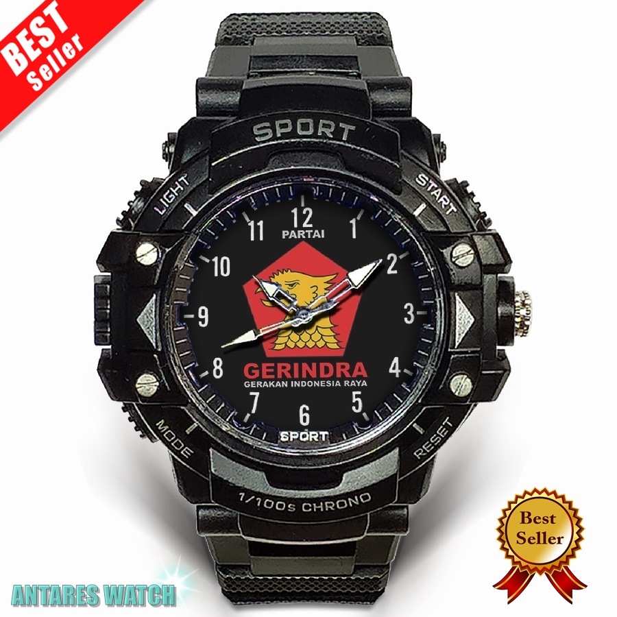 (Exclusive) Jam Tangan GERINDRA - 1 (Nice)