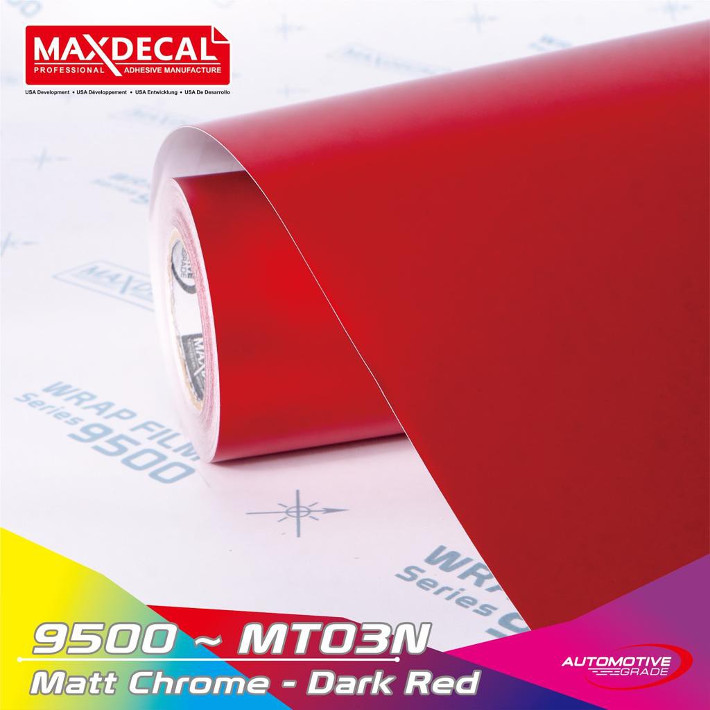 Sticker Mobil Matt Chrome Dark Red Maxdecal