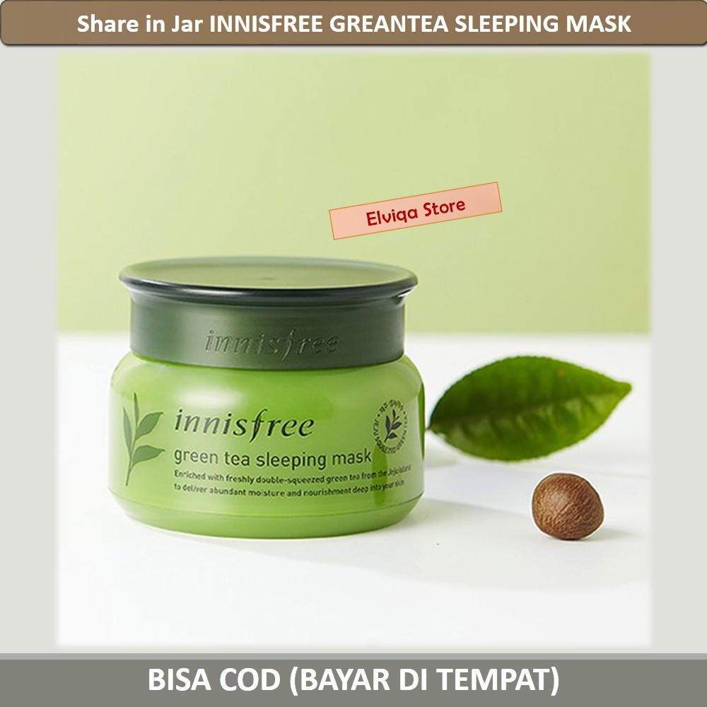 Innisfree Green Tea Sleeping Mask 80ml new upgrade original korea