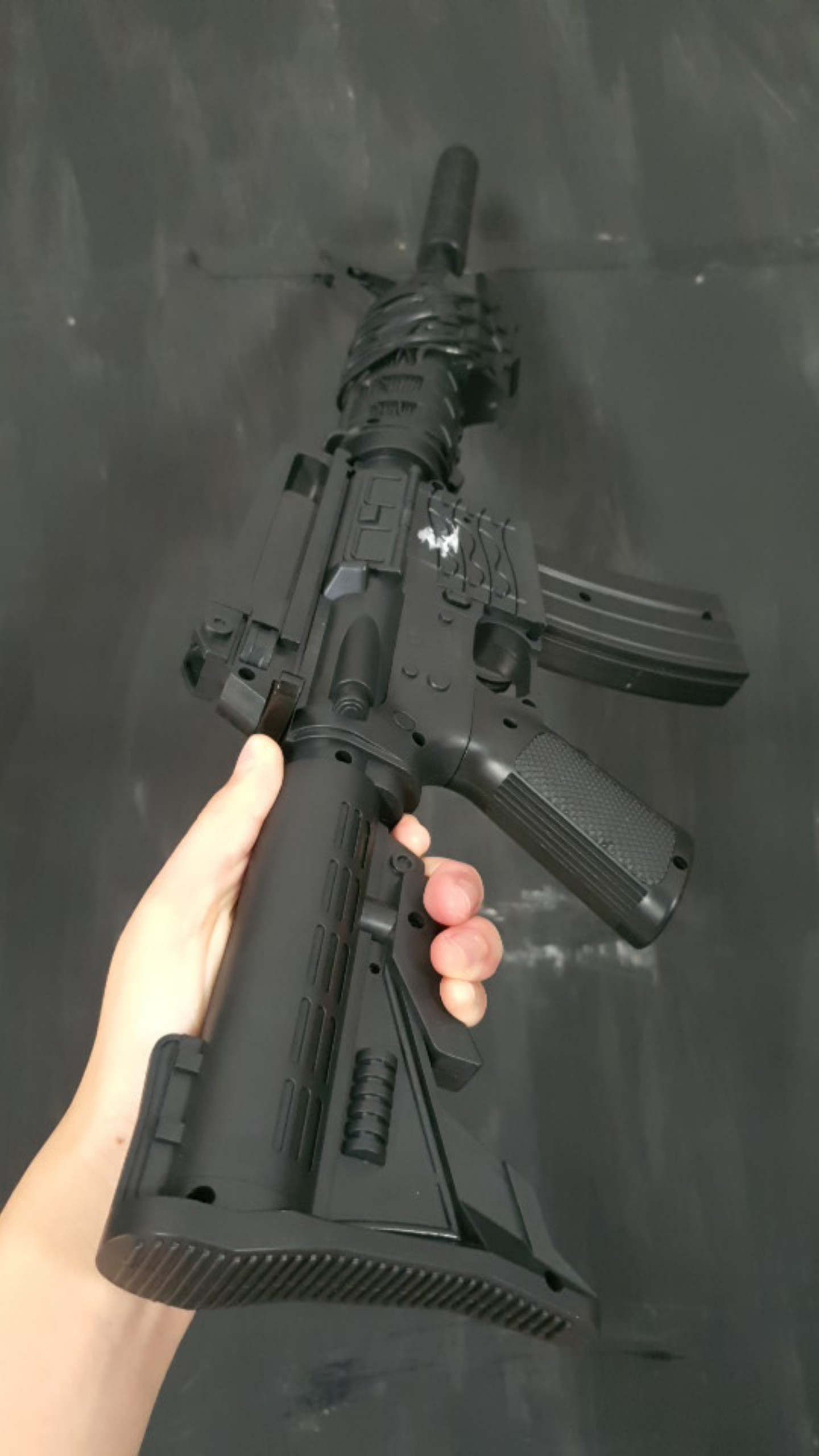 Mainan  Senapan Spring M4 Cobra Tembak Tembakan Airsoft 