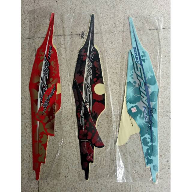 Striping sticker suzuki spin 125 Tahun 2009