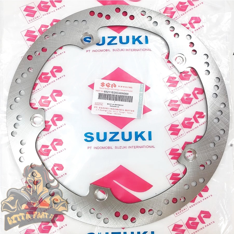 PIRINGAN CAKRAM DEPAN SUZUKI SATRIA FU KUALITAS ASLI ORIGINAL SUZUKI SGP PRESISI ANTI SELIP AWET DAN DIJAMIN MANTAP SATRIA FU NEW SATRIA FU LAMA