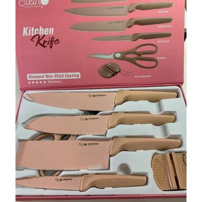 

Al81Z06 Stein Knife Set / Pisau Set / Stein / Alat Pemotong / Pisau Marketmeychi