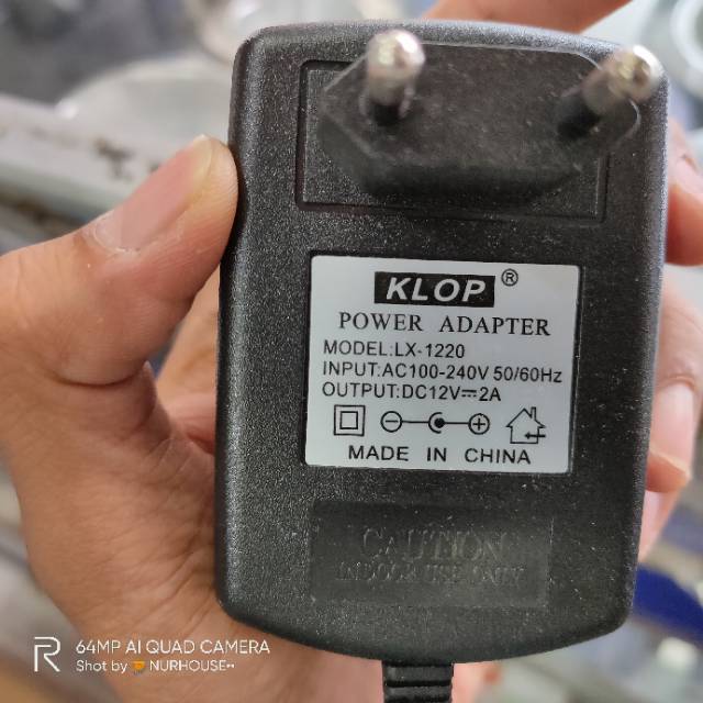 adaptor power supply cctv adaptor 12 volt
