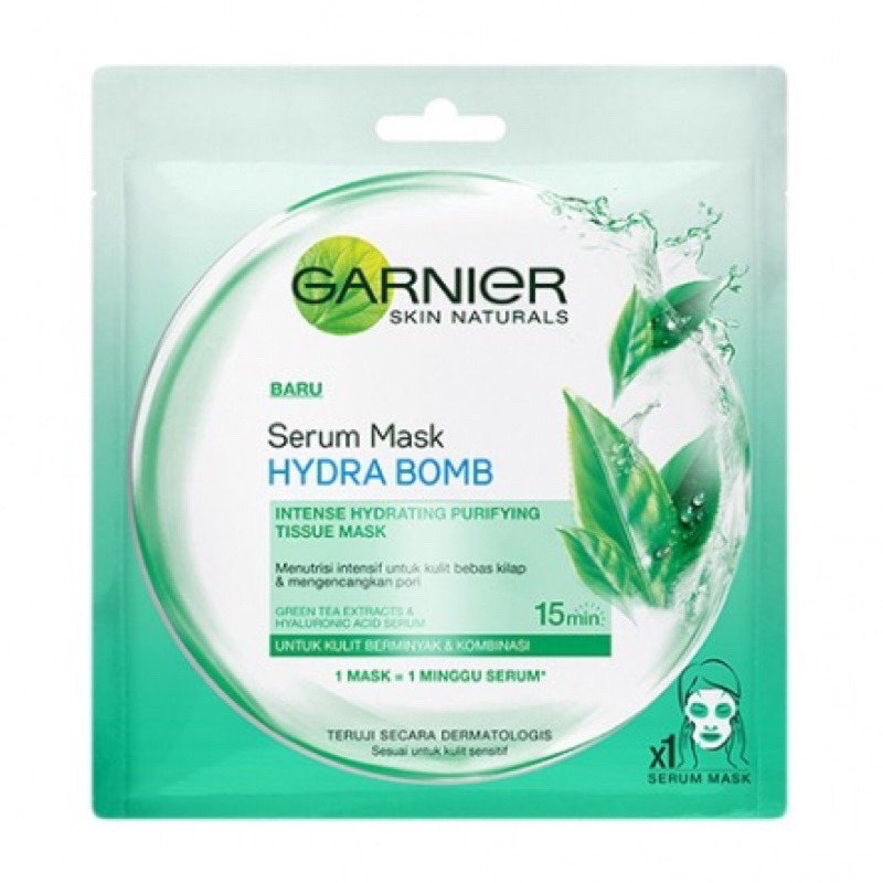 GARNIER Serum Mask Hydra Bomb Greentea