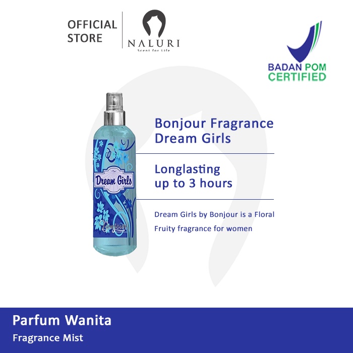 Bonjour Fragrance Mist Dream Girls 250 ML