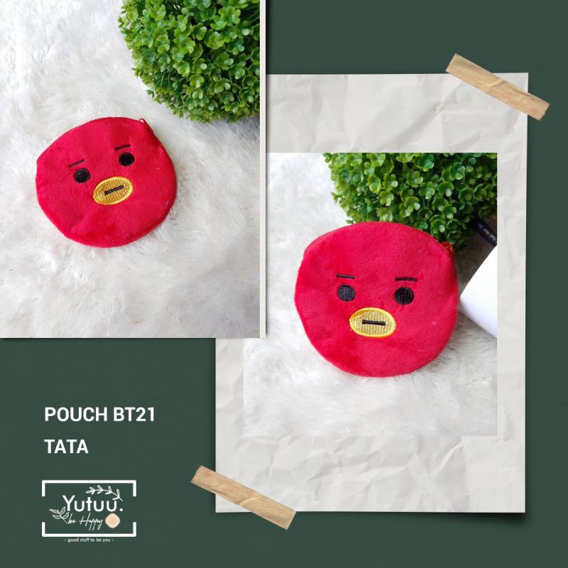 DOMPET KOIN / POUCH BT21 BTS unofficial