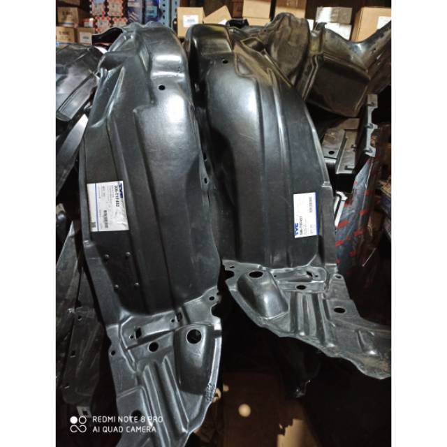 Liner Fender Inner Plastik Penahan Lumpur Roda Depan Toyota All New Yaris Tahun 2014" On Keatas