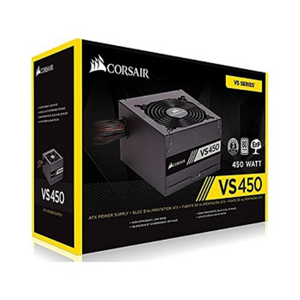 PSU GAMING - Corsair VS Series 450W VS450 - 80 Plus - Power Supply Termurah