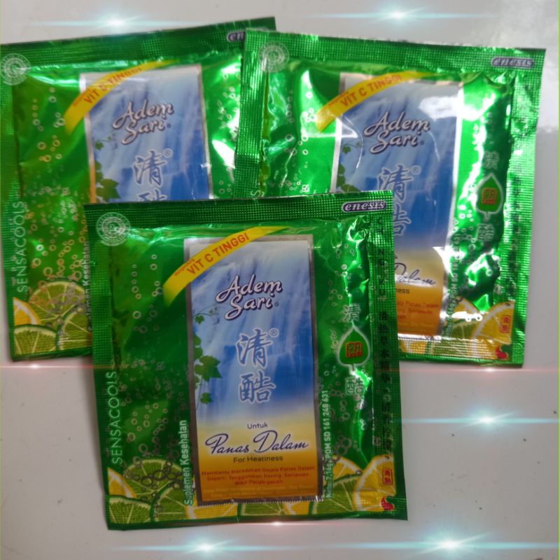 

adem sari 1 sachet netto 7 g