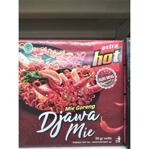 

mie goreng extra hot non MSG