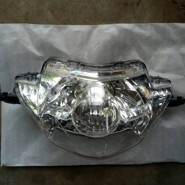 Reflektor lampu depan supra x 125 old