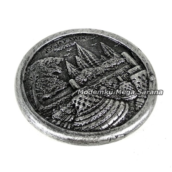 Souvenir Magnet Kulkas Tempelan Candi Prambanan Borobudur Jogja - C