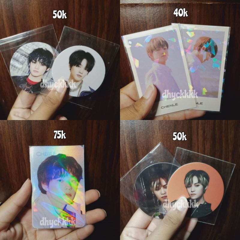 PC CHENLE YANGYANG HAECHAN JISUNG POSTCARD POLAROID CANDYLAB