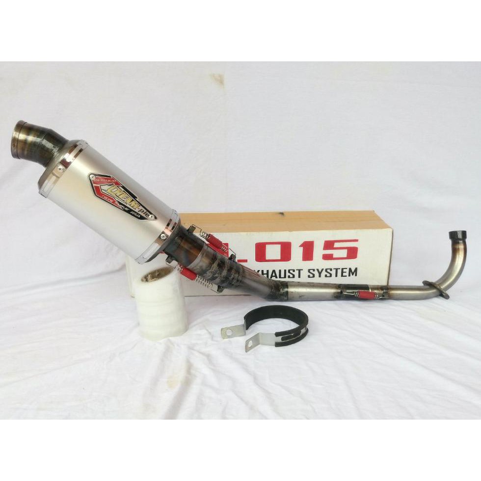 Baru Knalpot Racing Creampie Kolong  Jogja Full Set For Jupiter Mx Old / New Jupiter Mx 135 Cc /