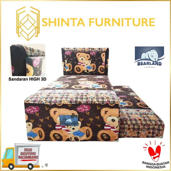 Olympic Kasur Springbed Sorong 2in1 Bearland / Bed Sorong Anak Bear