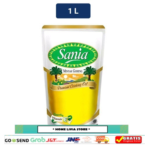 

Sania Premium Cooking Oil Pouch 1L