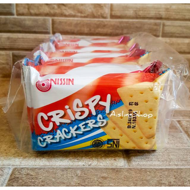 Nissin Crispy Crackers Renteng (10×30gr)