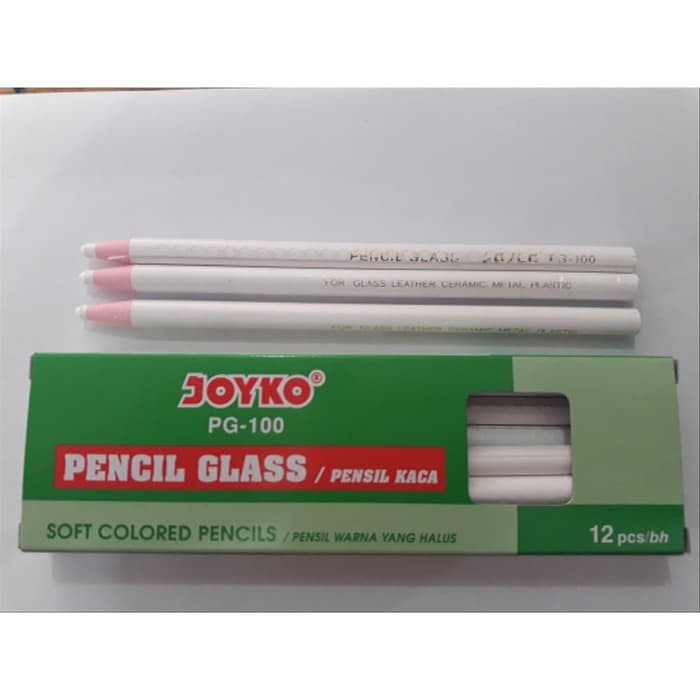 

Pensil Kaca Dermatograph Joyko PG-100 (12pcs)