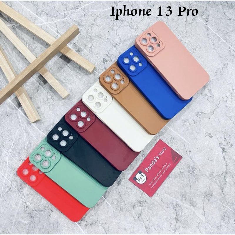 Softcase Pro Camera Iphone 13 , 13 Pro , 13 Mini , 13 Pro max Candy Case Full Color 3D Silikon TPU