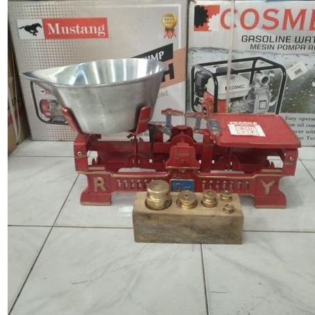 timbangan duduk batu /bebek  10kg+batu