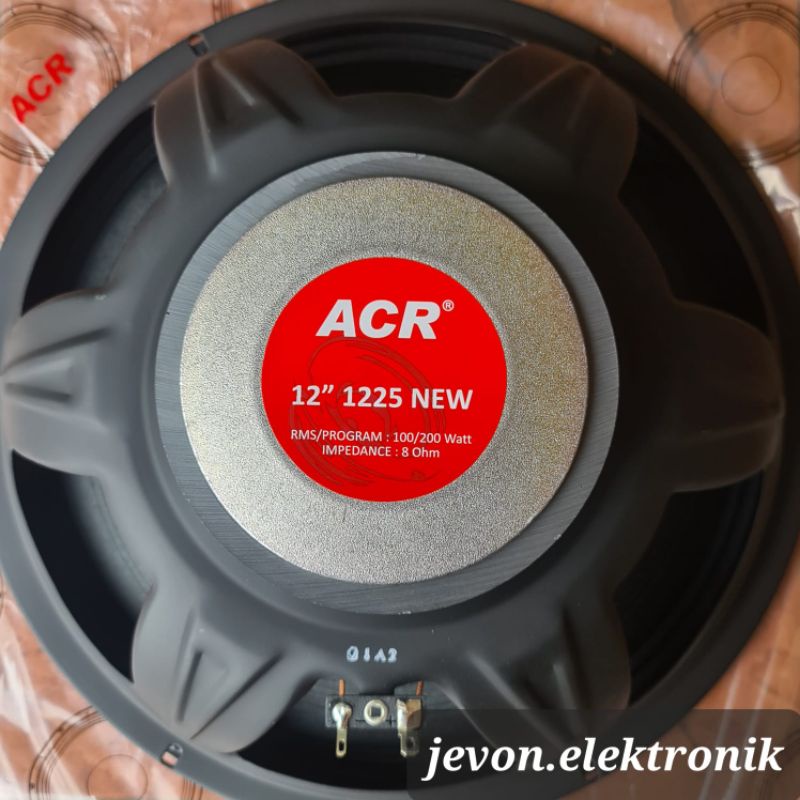 Speaker 12 inch ACR 1225 New Full Range 12in 12&quot;