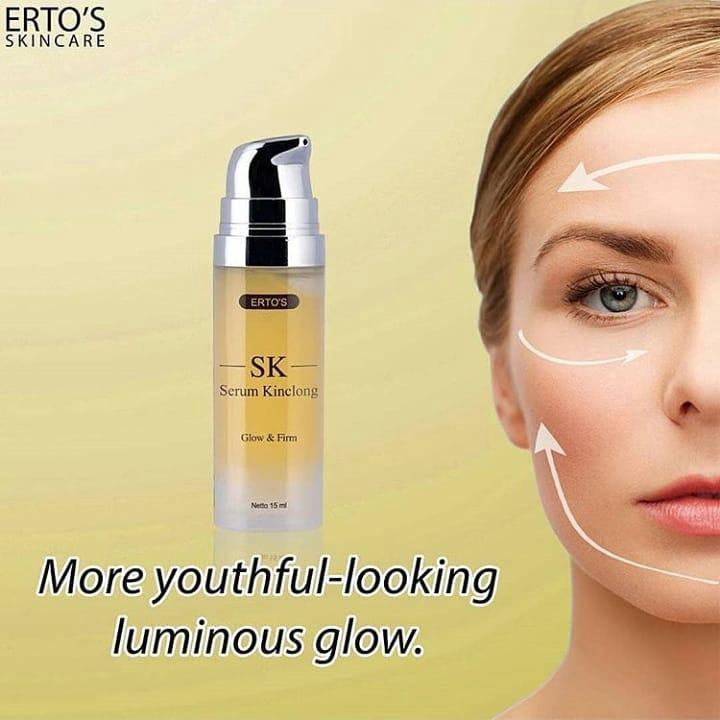 Ertos SkinCare Serum Kinclong 15ml - Putih Merona
