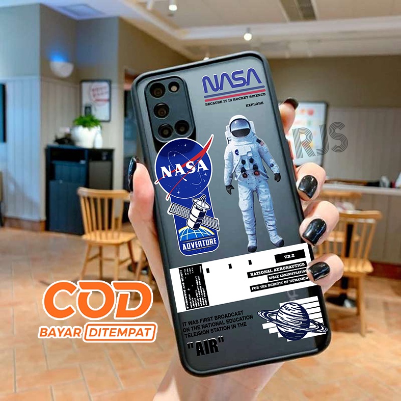 RJS Case - Case NASA Xiaomi Redmi 9 9A 9C 9T Poco M3 X3 NFC X3 PRO Redmi 8 8A Pro Redmi 7 Redmi 6 6A